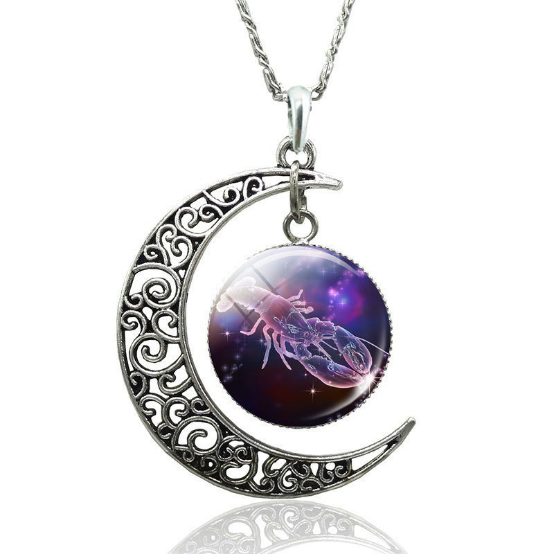 Collier Signe Astrologique Cancer | Lune Femme