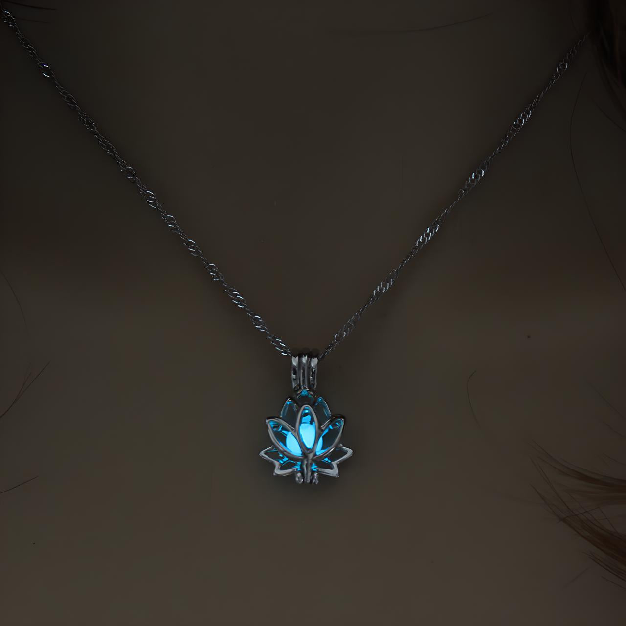 Luminous Lotus Necklace