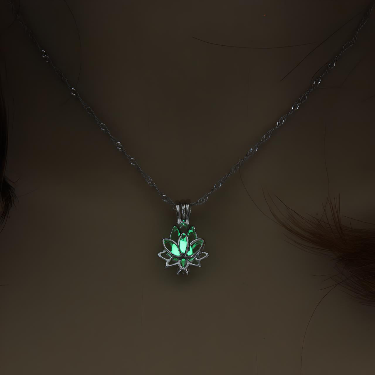 Luminous Lotus Necklace